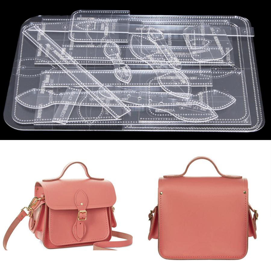 Diy レザークラフト アクリル ステンシル テンプレート 型紙 クロスボディバッグ 透明 全3サイズ Stkショップ 通販 Yahoo ショッピング