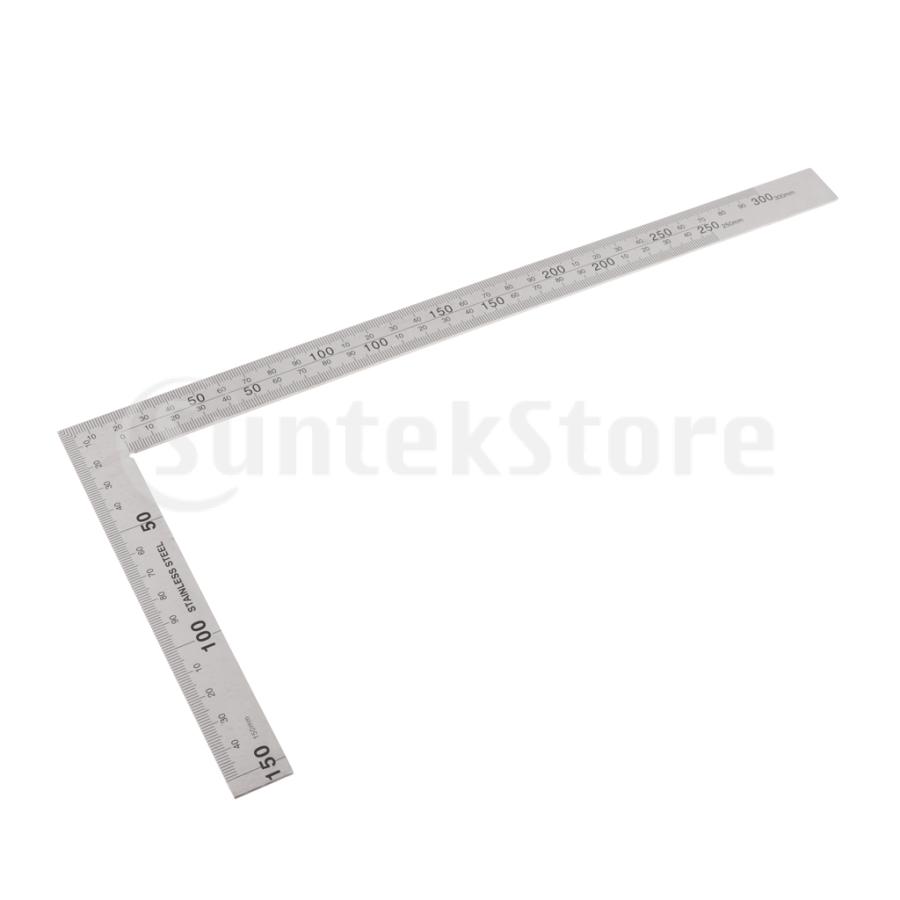 直角定規ステンレス鋼90度平方角メトリック定規 : STKショップ - 通販