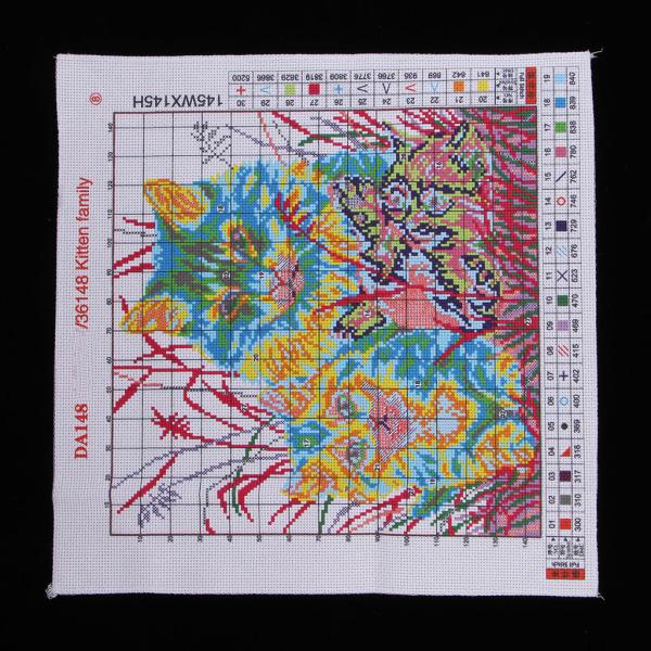 Cross stitch デット クロス アート Awesocrafts クロスステッチ スタンプキット 音楽 シティ ロマンチック チェロ イージーパターン クロスステッチ 刺繍 針仕事キット 用品 Hobbies