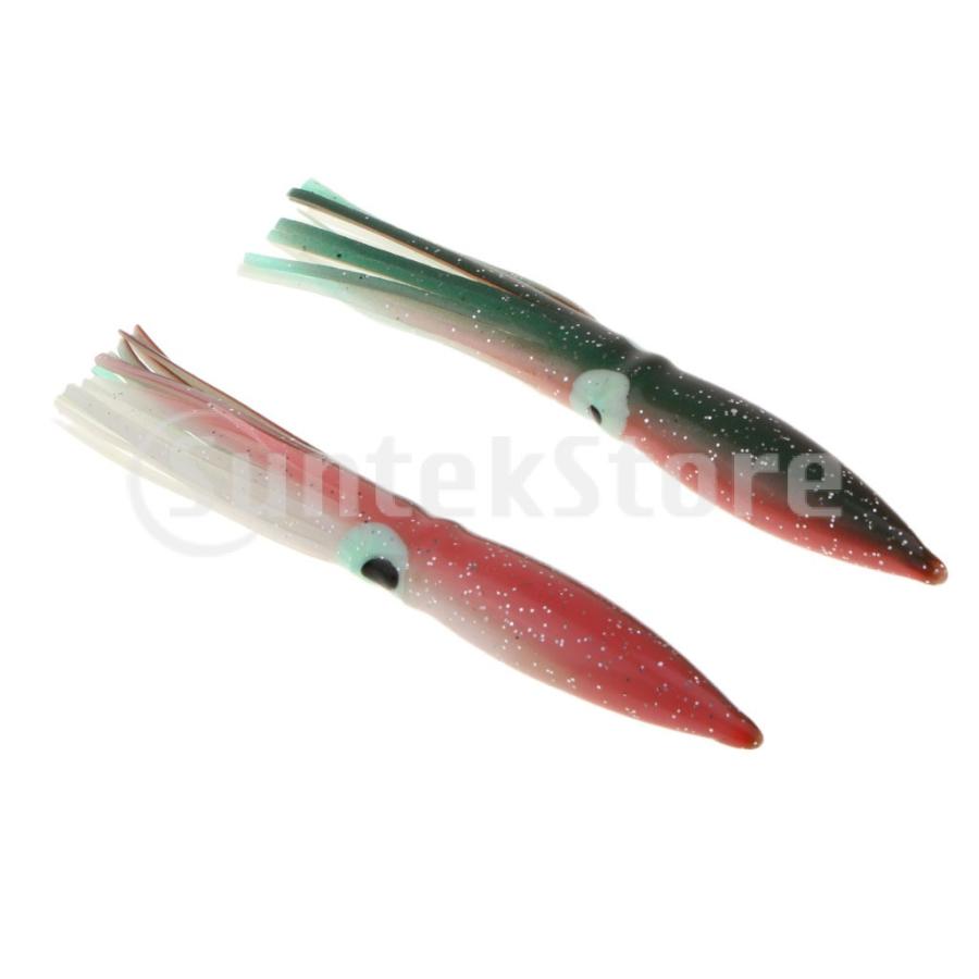 2本 釣りルアー イカスカート ソフトベイト Pvc素材 5g 11cm 全3色 98090700 Stkショップ 通販 Yahoo ショッピング