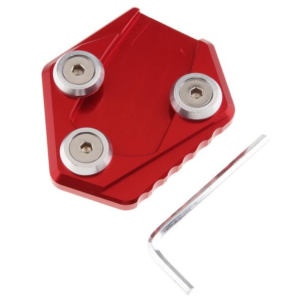 オートバイキックスタンドプレートサポートエクステンションパッド屋外