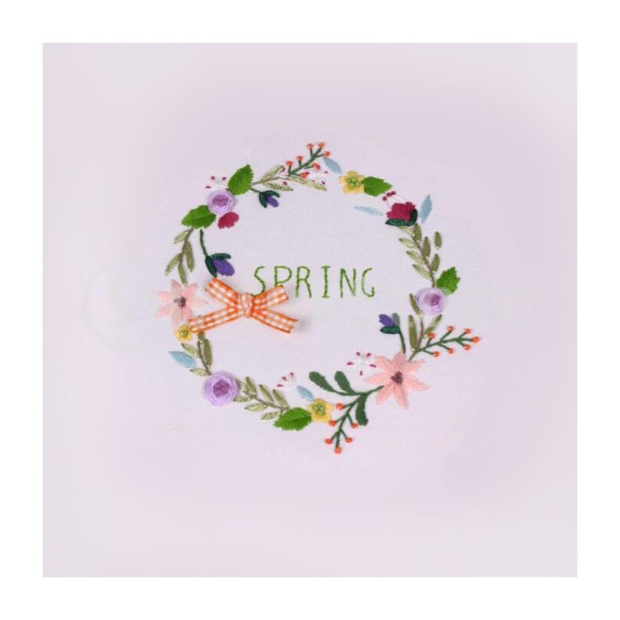 クロスステッチ刺繍キット 図柄印刷 花柄 初心者 ホーム 装飾 全2種|stk-shop|04