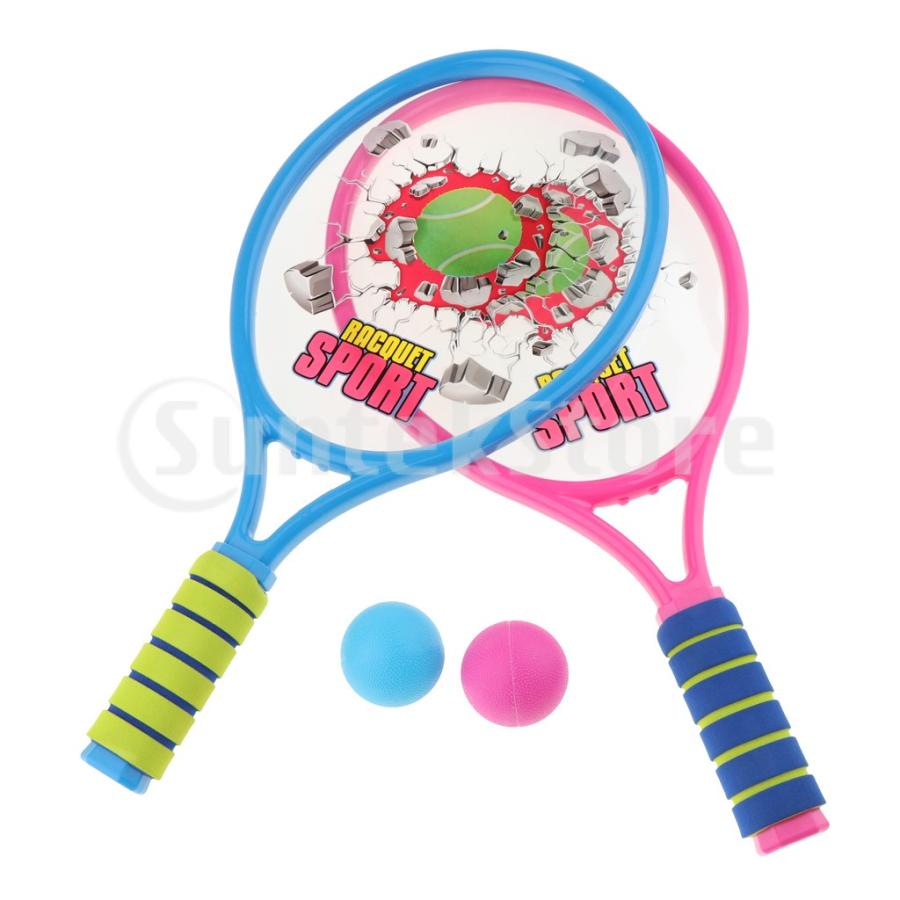 AL完売しました。 子供 フィットネススポーツ玩具 出色 屋外フィットネスおもちゃ 2色 テニスラケット