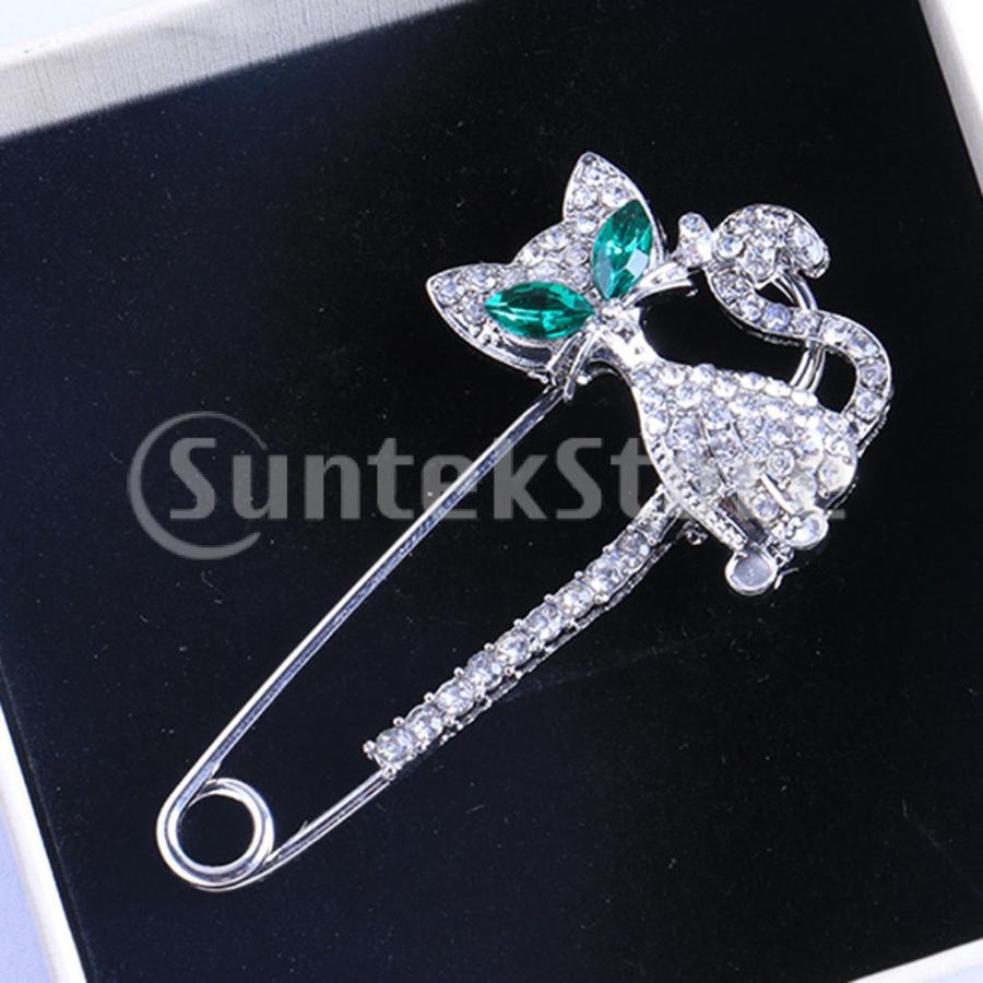 ピンブローチ 安全ピン 猫デザイン キルトピン おしゃれ かわいい 女の子 全2色 Stkショップ 通販 Yahoo ショッピング