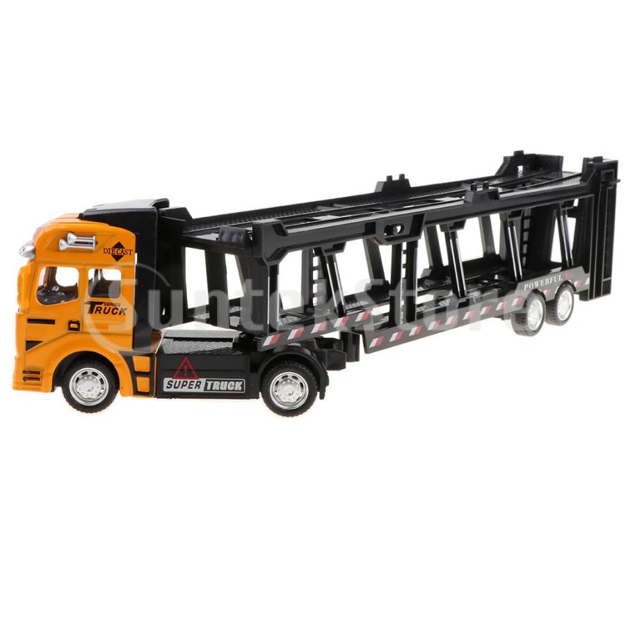 1:50スケール 合金製 ダイキャストカー トレーラー トラック模型