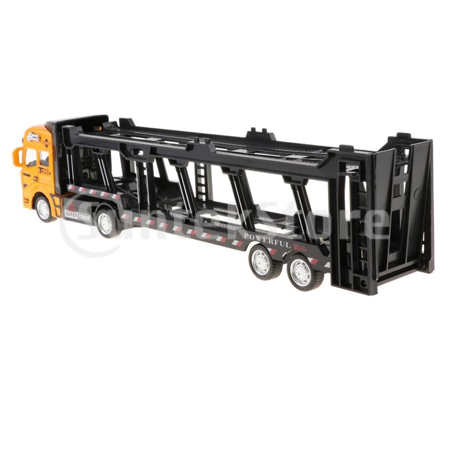 1:50スケール 合金製 ダイキャストカー トレーラー トラック模型