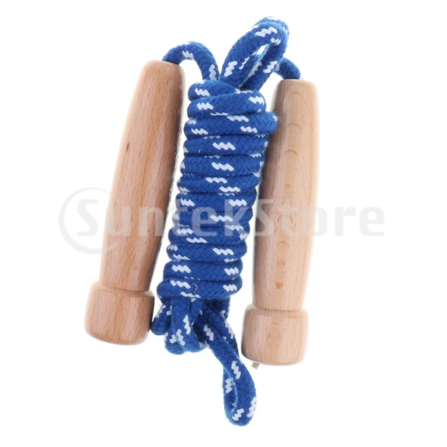 縄跳び 子供用 綿ロープ  フィットネス玩具  スキップロープ  スポーツおもちゃ  遊びおもちゃ  4カラー｜stk-shop｜13