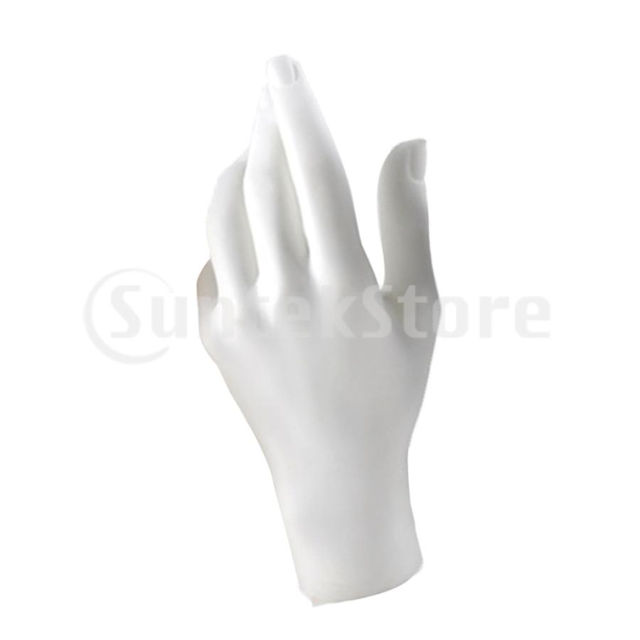 女性の手のマネキン ハンドモデル 模型 トルソー 撮影用 耐摩耗性 色
