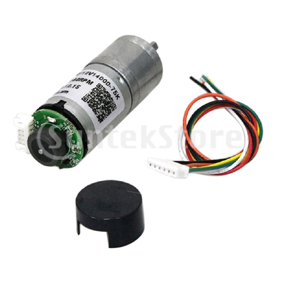 高トルクギアボックス電動モーター-DIY RCロボットモデルカーDC 12V