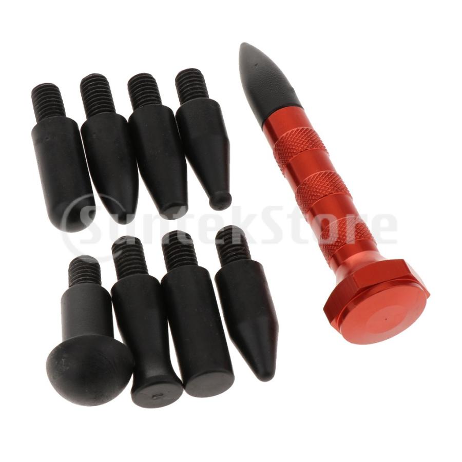 車 バイク ヒントへこみ除去ペン Diy 9個セット 全2カラー Stkショップ 通販 Yahoo ショッピング