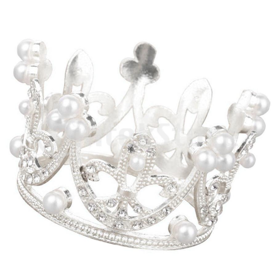 結婚式の誕生日パーティーケーキのためのミニケーキクラウントッパーティアラ Stkショップ 通販 Yahoo ショッピング