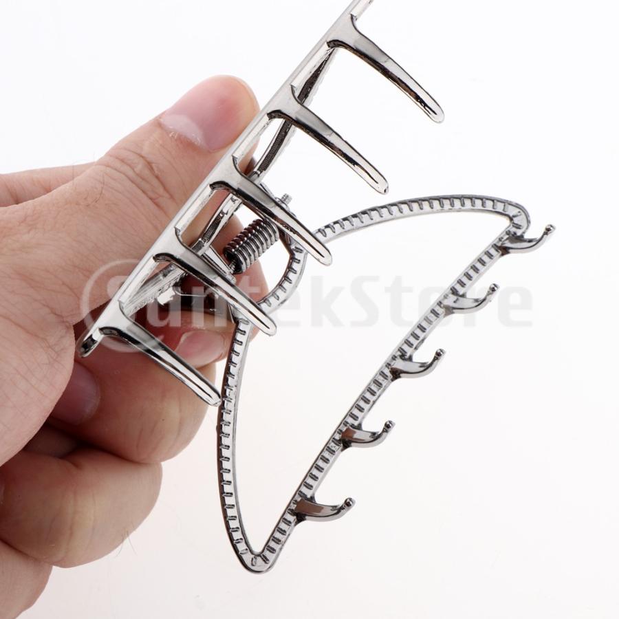 ヘアクリップ 女の子 髪 爪留め フランスクリップ 大 合金製 滑り止め ヘアアクセサリー 全3色 Stkショップ 通販 Yahoo ショッピング