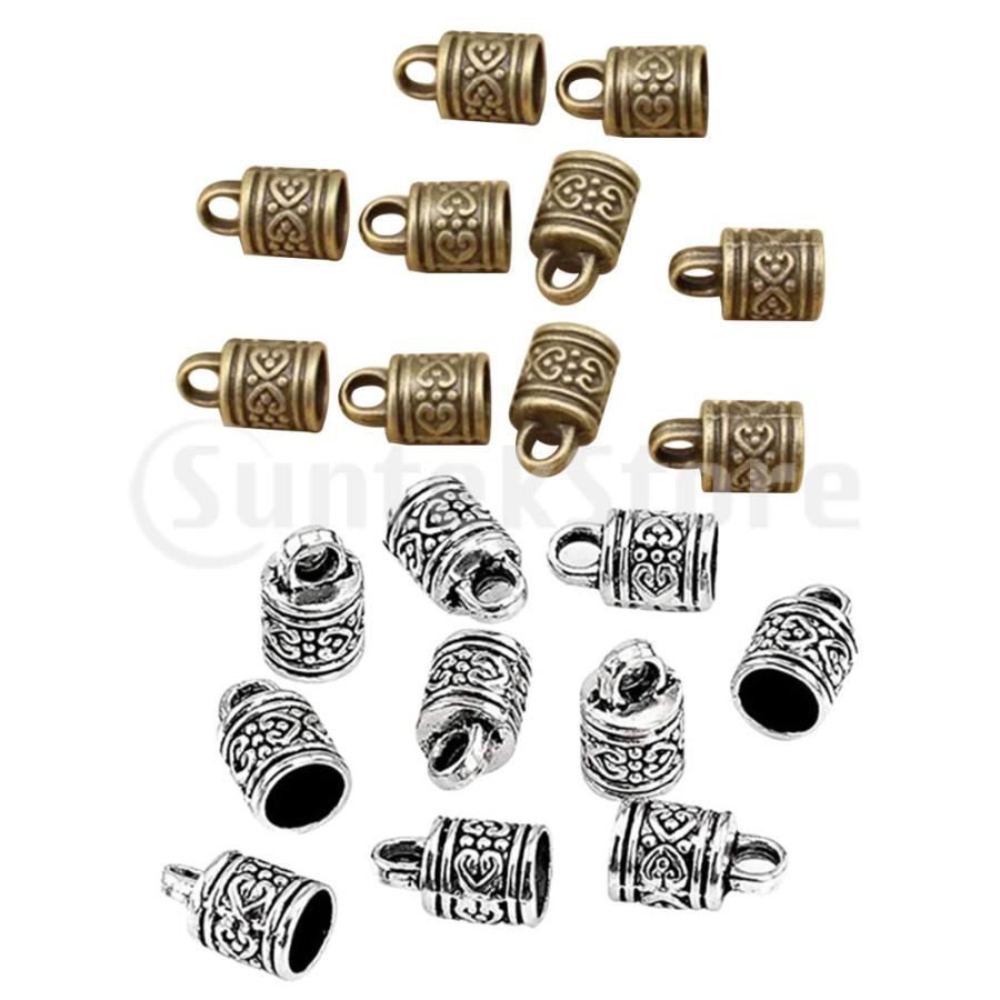ビーズ ストッパー エンド キャップ アクセサリーパーツ 手芸用品 約10