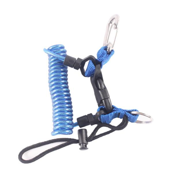 全5色 カメラ用ストラップ 水中撮影 スキューバ クリップ付 クイックリリース バックル ベビーグッズも大集合 ダイビング