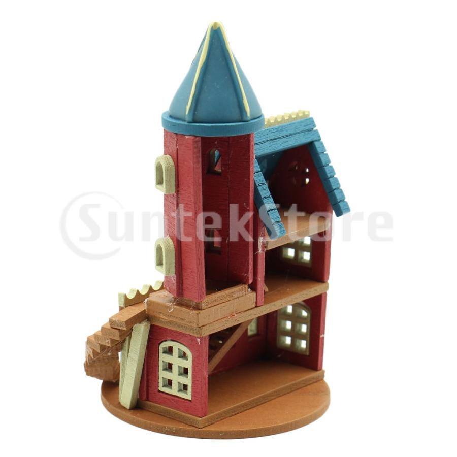 1/12ドールハウス ミニチュア 手作りキット ミニハウス 組み立て 木製