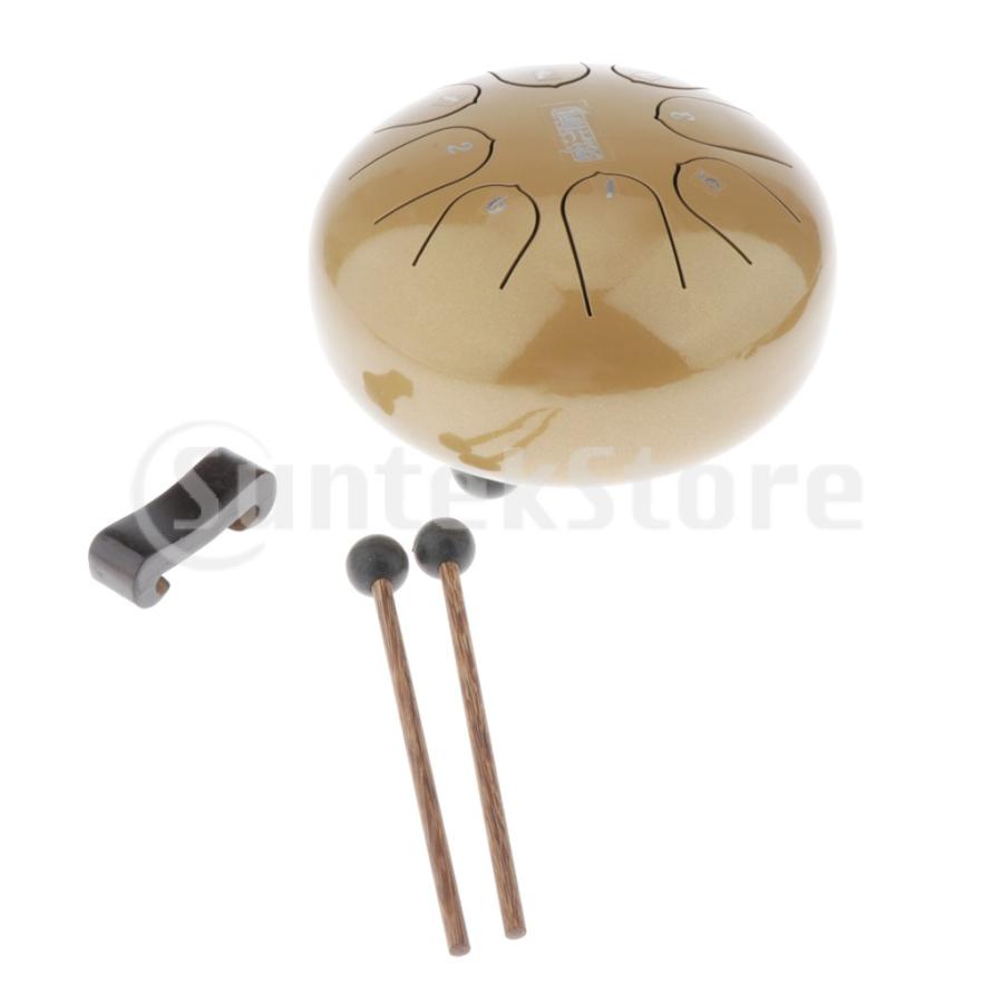 スチールタンドラム 8つのノート6インチ 打楽器 ドラムマレットと手作りのドラム Stkショップ 通販 Yahoo ショッピング