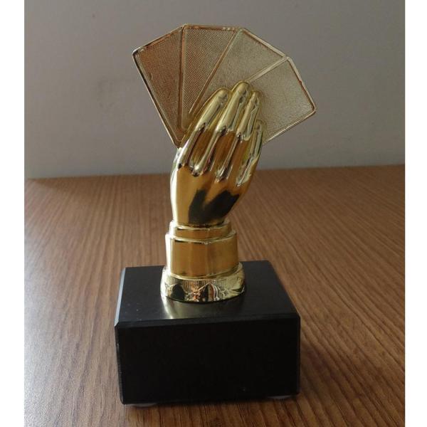 ポーカートロフィー 合金 カップ 優勝者 記念品 全3色 : STKショップ