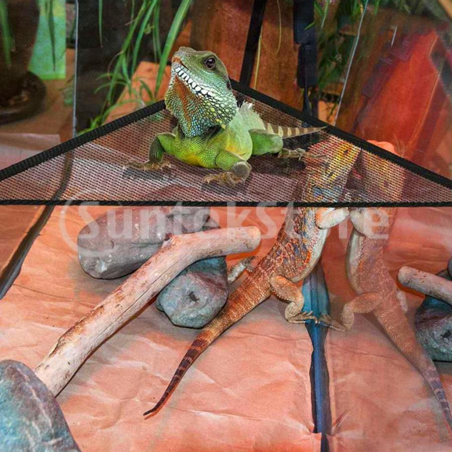 爬虫類 ハンモック 吸盤付き サクションカップ ペットトカゲ ケージ 簡単に接続 2個 全2サイズ Stkショップ 通販 Yahoo ショッピング