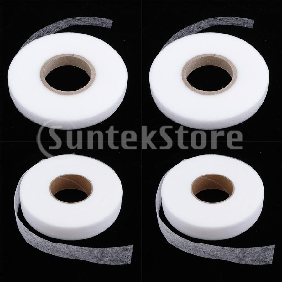 裁縫材料 溶着テープ ヘミングテープ 裏地テープ 布テープ ホワイト 約90ヤード 全4サイズ Stkショップ 通販 Yahoo ショッピング