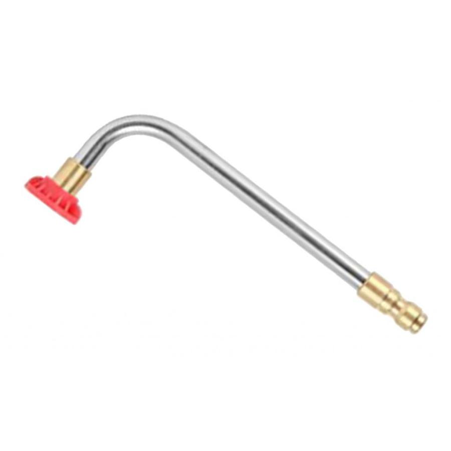 高圧洗浄機 アングルノズル 90度 洗浄ノズル ステンレス鋼 16cm ロング