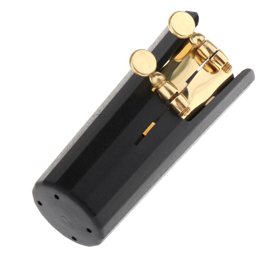 Bbクラリネット部品 マウスピースキャップ リガチャー(黒) : STK