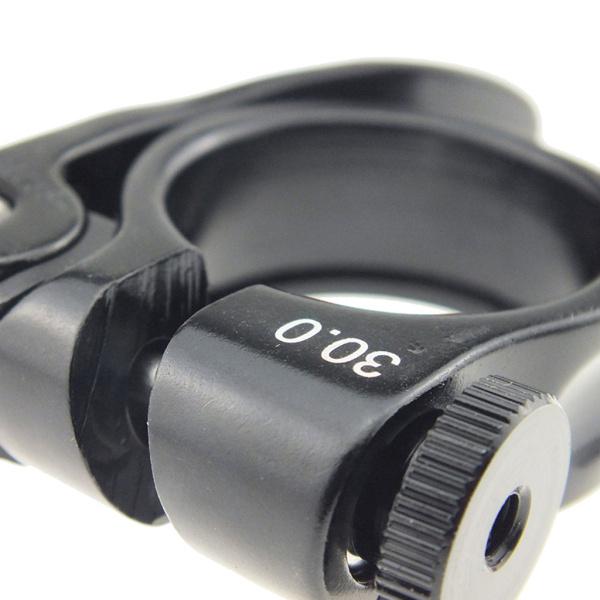 MTB 折りたたみ自転車 シートクランプ 30mm クリップ クイックリリース