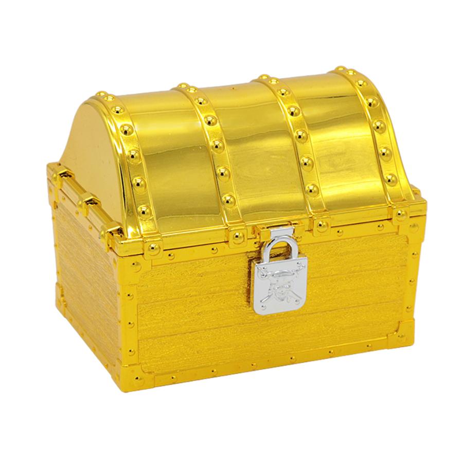 キッズ海賊宝箱おもちゃ箱ジュエリー収納ケースにパーティー