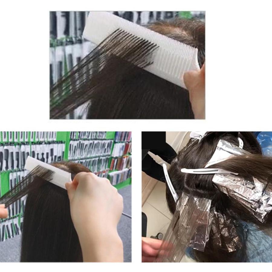 全8色 ヘアコーム セットコーム 細歯 ヘアスタイリング くし 櫛 美容師