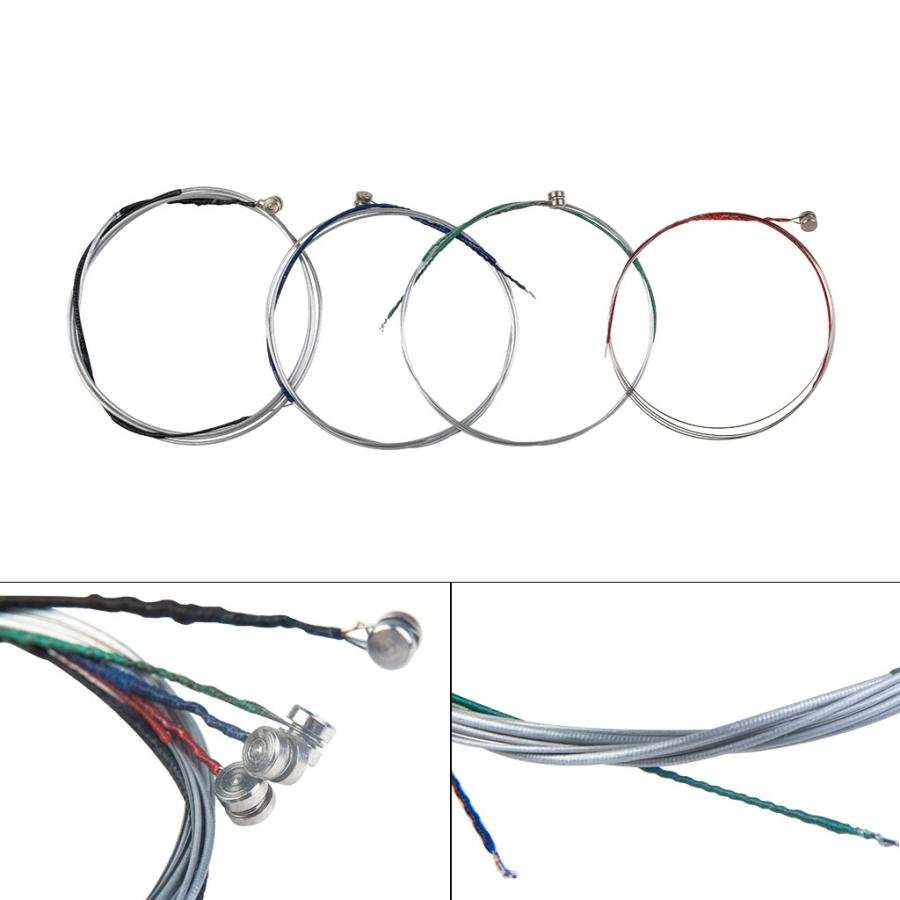 フルセット高品質バイオリン弦サイズ4/4 3/4楽器明るいクリア : STK