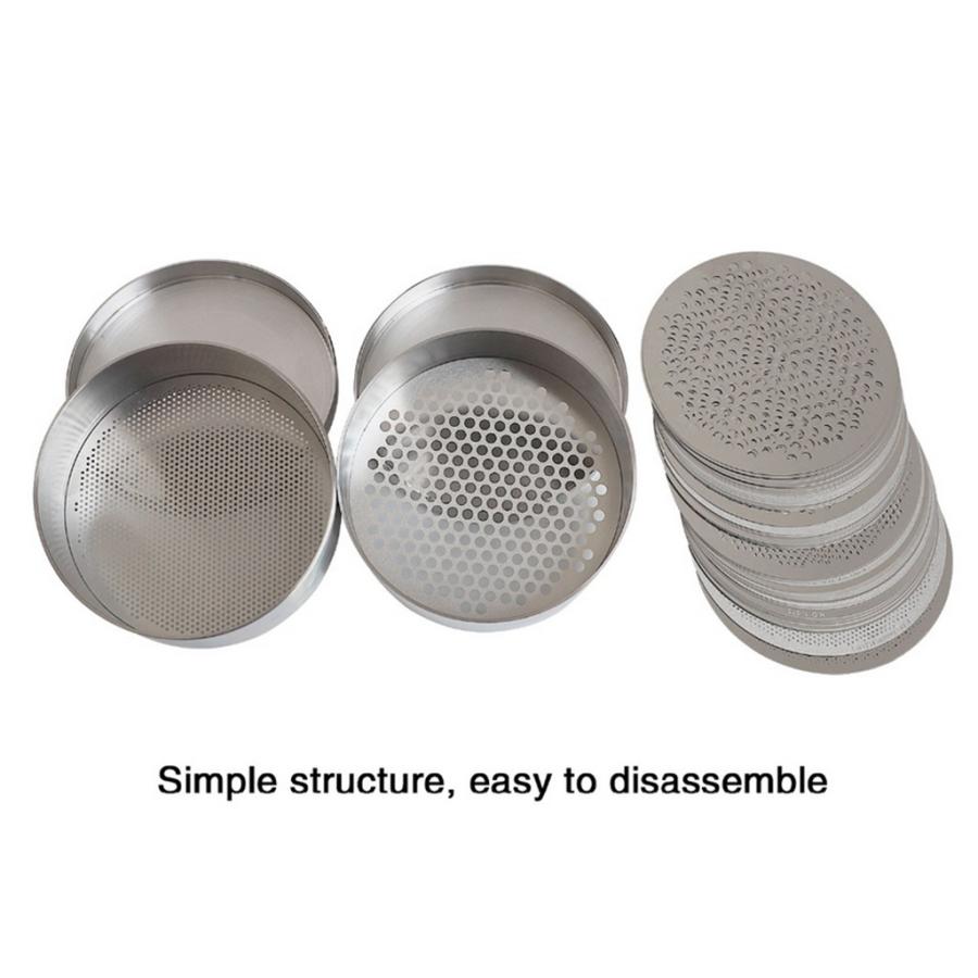 PLATE STAINL STEEL DIAMOND SIEVE SET JEWELRIES TOOL65 / 75ピース/個/セット｜stk-shop｜06