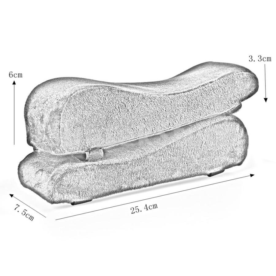 チェアアーム チェア肘掛け チェア 腕サポート レストパッド 圧力緩和 快適 通気性 乾燥 オフィスチェア用 全4色｜stk-shop｜12