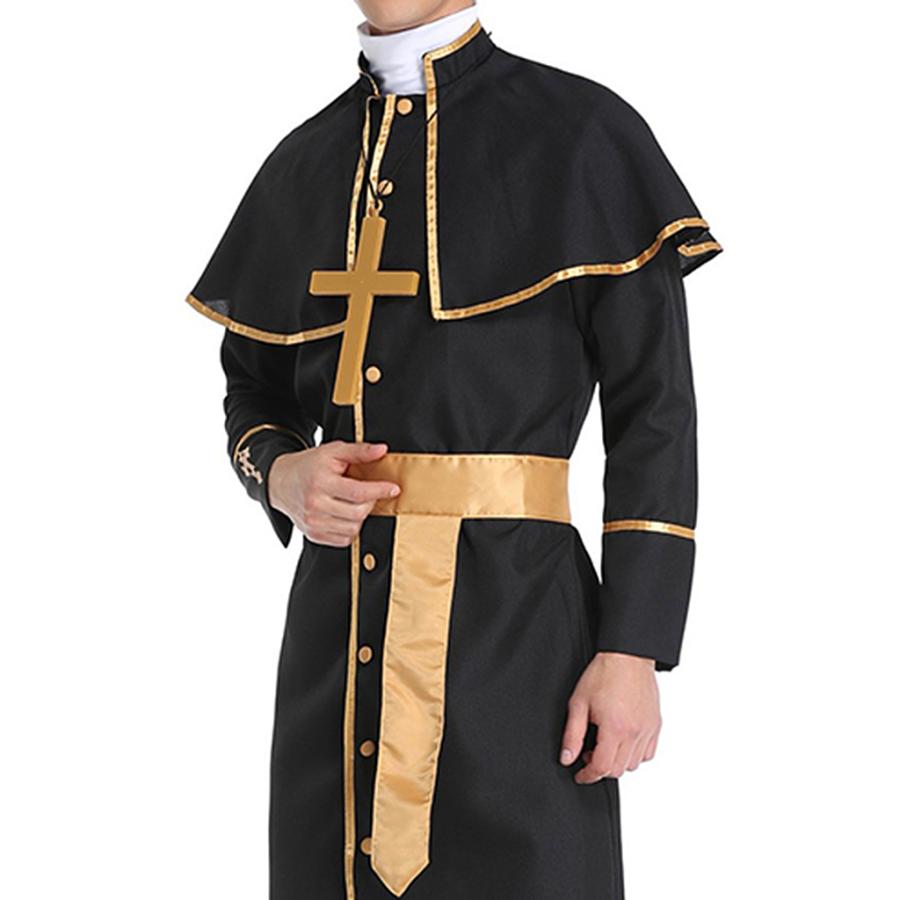 メンズ衣装 司祭 牧師 修道服 コスプレ 衣装 仮装 道具 コスチューム 全3サイズ : STKショップ - 通販 - Yahoo!ショッピング