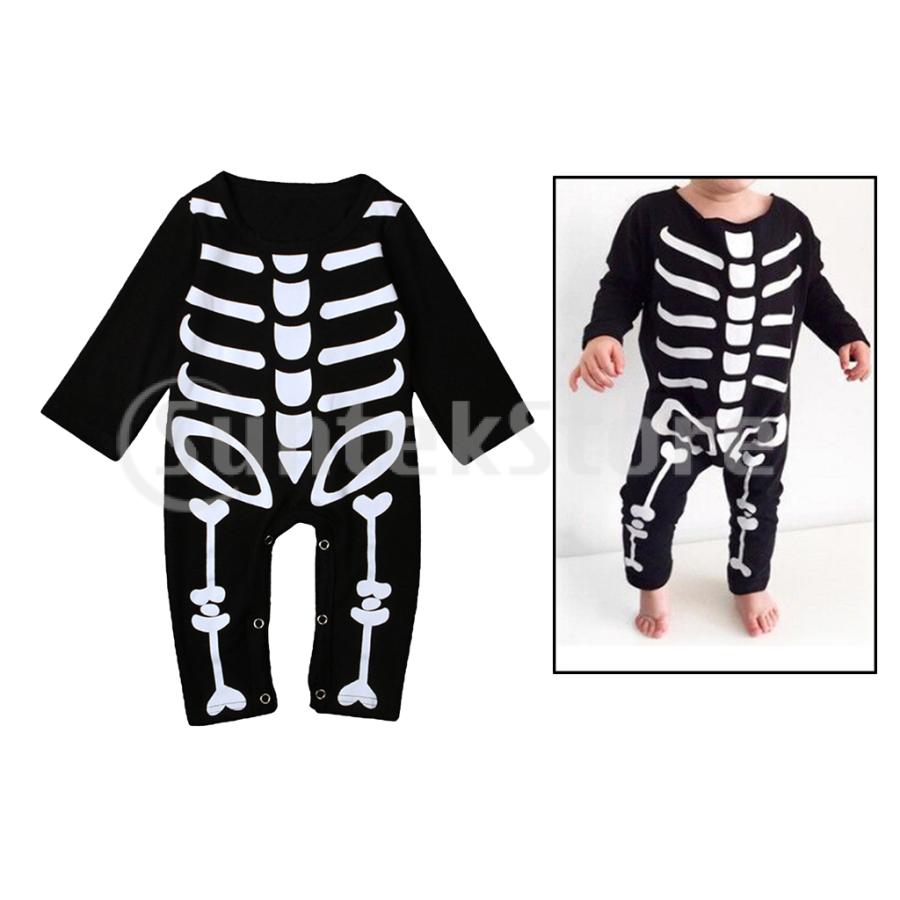 ベビー服 ハロウィン仮装 スケルトン 骸骨 キッズコスチューム 仮装 ハロウィン 衣装 お化け パジャマ 演劇 イベント 秋冬 子供 男の子 女の子 Stkショップ 通販 Yahoo ショッピング