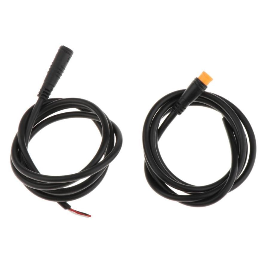 電気自転車延長ケーブルワイヤー2Pin / 3Pin 5Pin 6Pinプラグコネクタ
