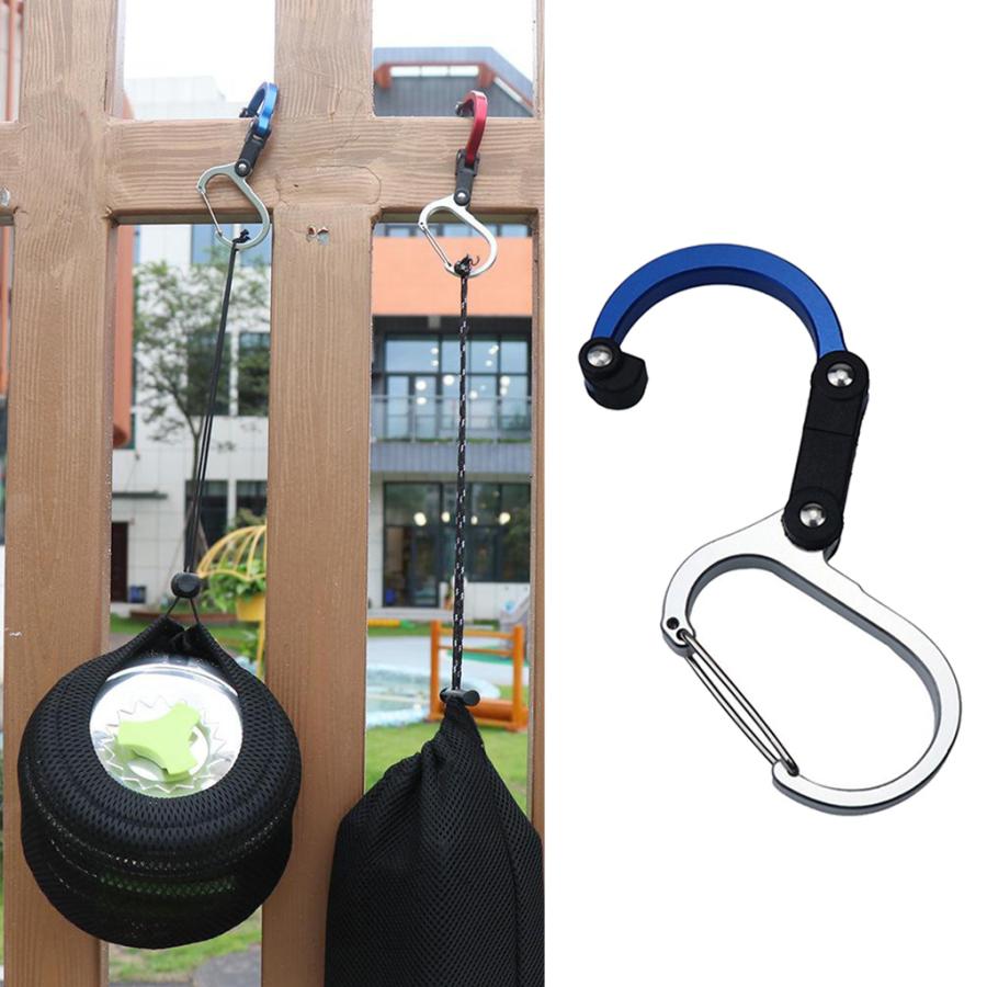 高強度カラビナクリップとフックミニ2 インインdリング財布.ベビーカー.バックパックぶら下げ 98147315STKショップ 通販