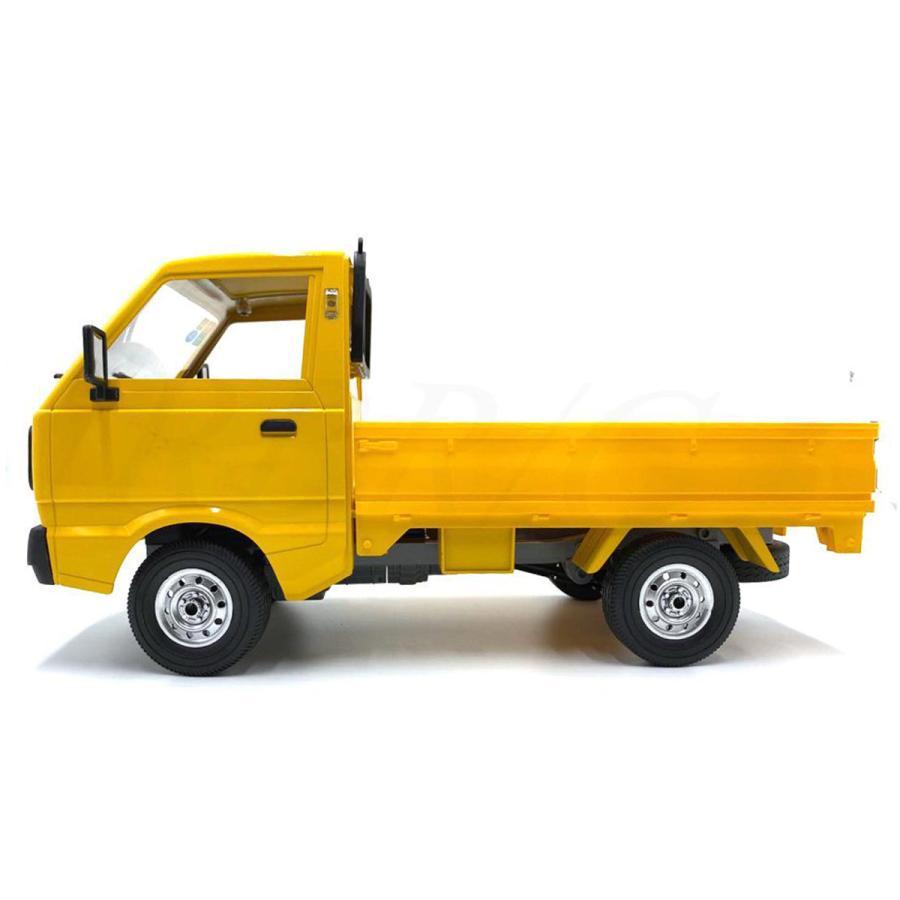 1/10スケール WPL D12 RCトラック カーモデル シミュレーション RCおもちゃ 全2カラー黄色｜stk-shop｜09