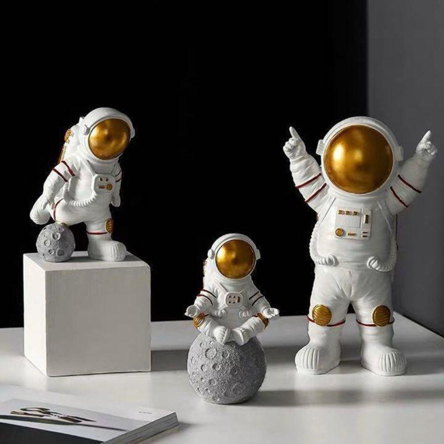 宇宙飛行士像置物キッズボーイズルーム寝室のインテリア宇宙飛行士