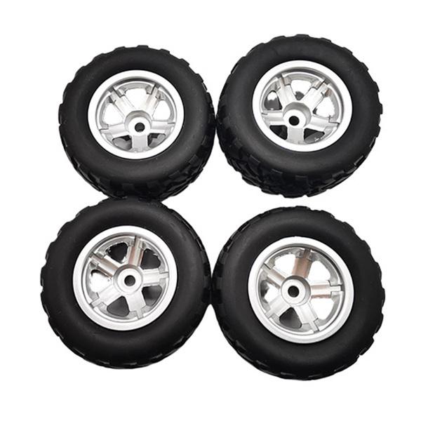 4パックrcタイヤセット.プラスチックタイヤ & ホイールリムrcオンロードレーシングrcカーアクセサリー 98152441STKショップ