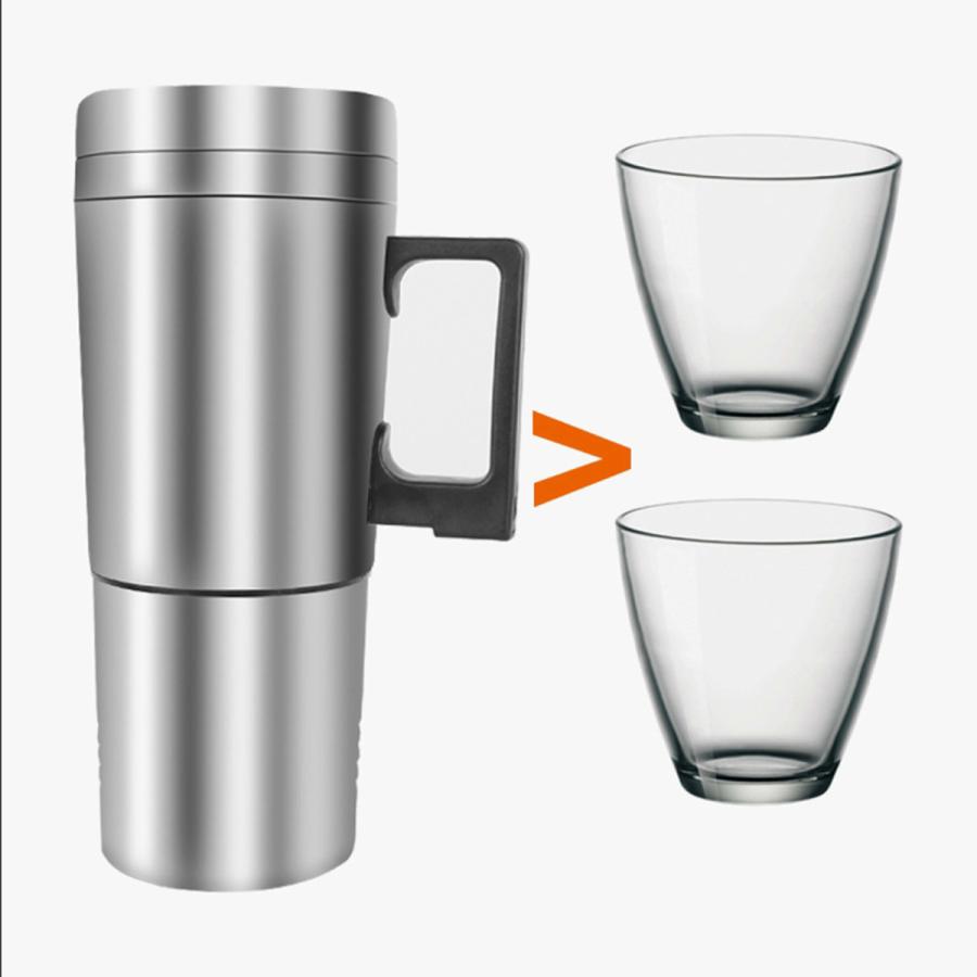 ステンレス鋼車電気ケトル加熱カップ300ml 店内全品対象