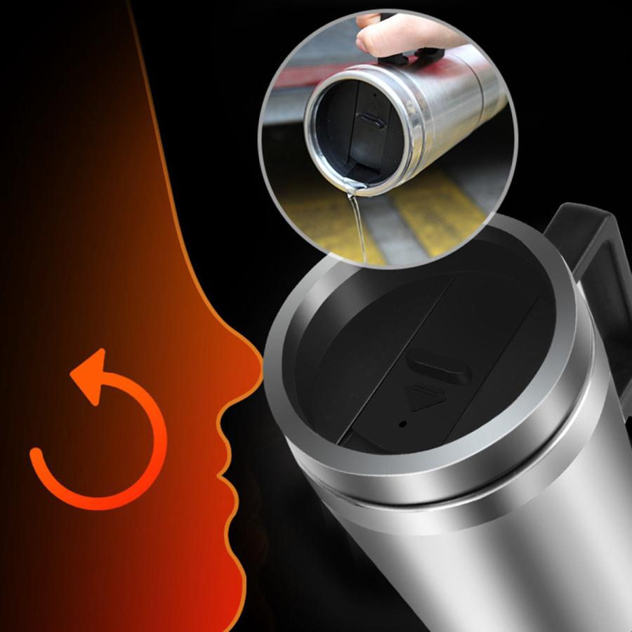 ステンレス鋼車電気ケトル加熱カップ300ml 店内全品対象