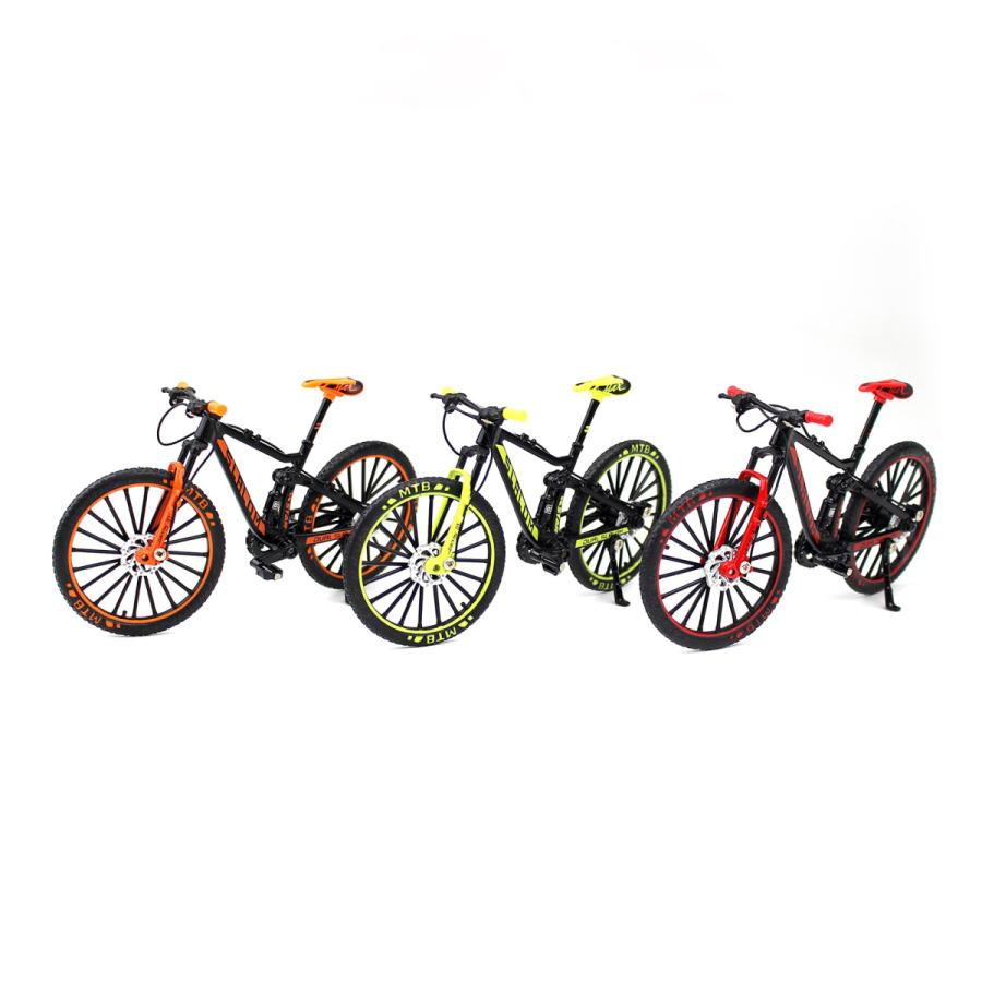 1/10ミニチュア指マウンテンバイクおもちゃ指自転車ミニチュア 
