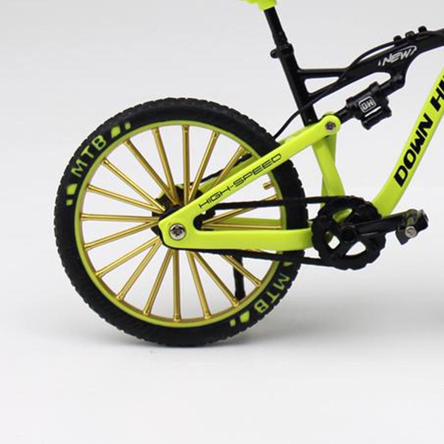 1/10ミニチュア指マウンテンバイクおもちゃ指自転車ミニチュア