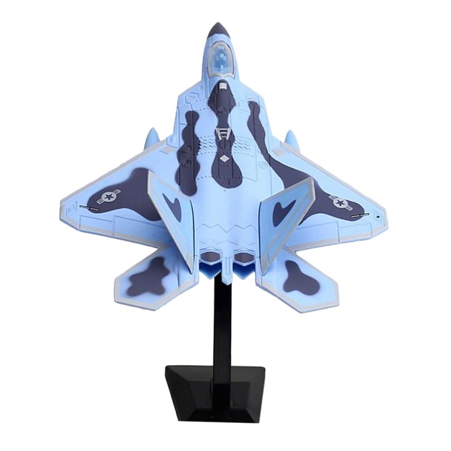 【希少品】スカイフライト　Y F-22 ラプター 1:100米国F-22ラプター航空機モデルw/スタンド音と音楽収集品