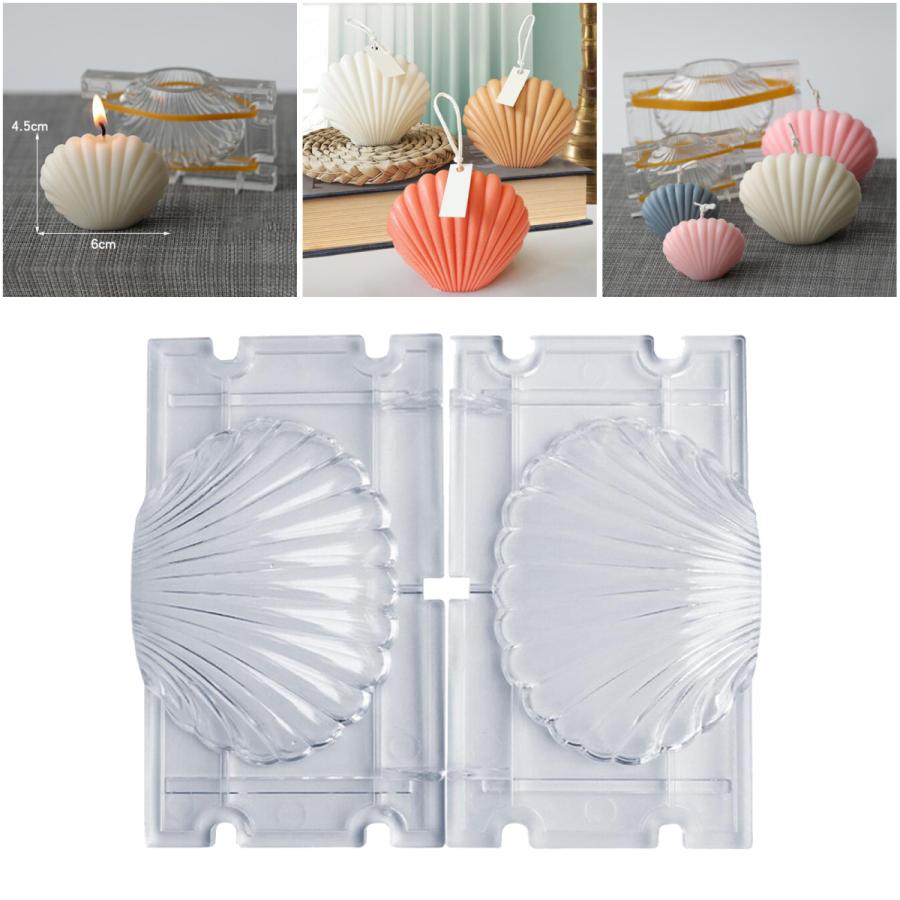 キャンドル 金型 キャンドル作り型 石鹸モールド 石鹸金型 3d貝殻 石鹸作り ろうそく作り キャンドル作り Diy Stkショップ 通販 Yahoo ショッピング