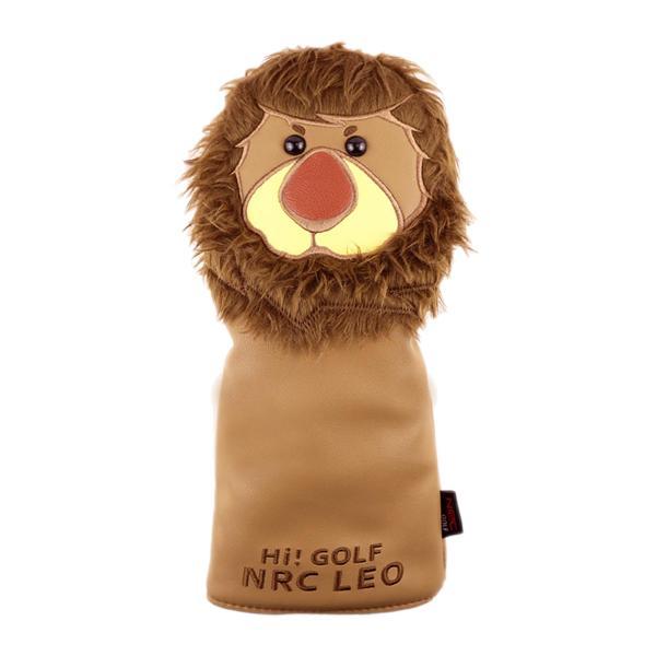 ゴルフヘッドカバー PUレザー アイアンカバーセット ゴルフ ヘッドカバー かわいい 動物 ライオン ゴルフドライバー 98155578