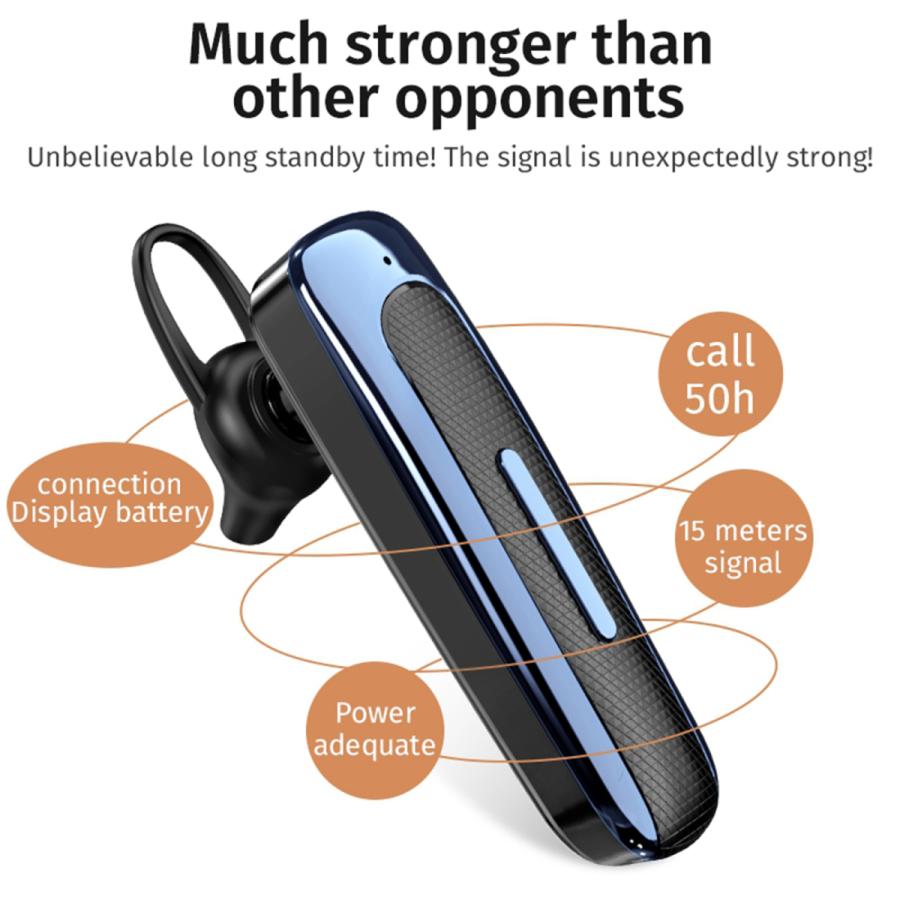 E1 最高の品質の Bluetooth5.0イヤホンヘッドセットステレオヘッドフォンイヤホンノイズキャンセリング いラインアップ