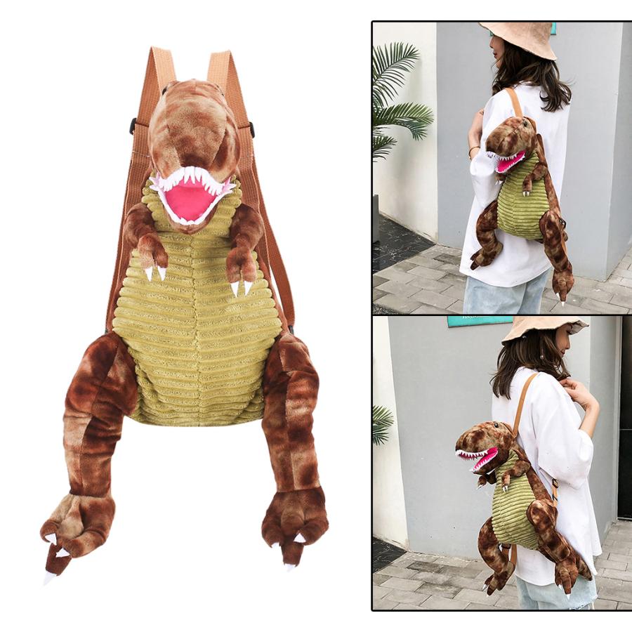 ぬいぐるみ バッグ 人形バッグ かわいいバッグ 恐竜のデザイン 小物