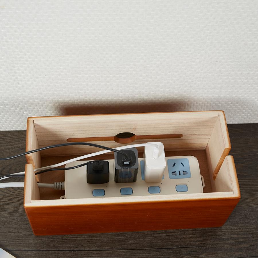 ケーブル管理ボックス 非表示と秘匿電源タップと電気コードからテレビ コンピュータ と机 コードオーガナイザー 最大72 Offクーポン