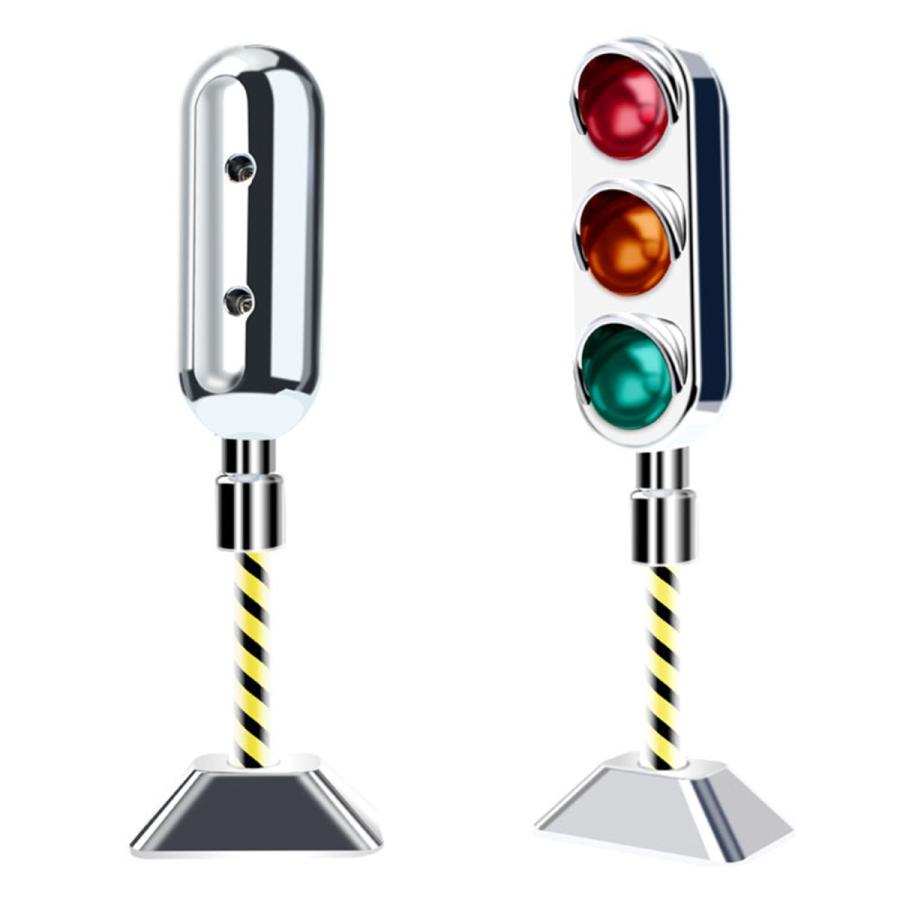 DC12V 0.3A led交通信号灯モデルおもちゃ道路標識シーン赤緑黄警告灯