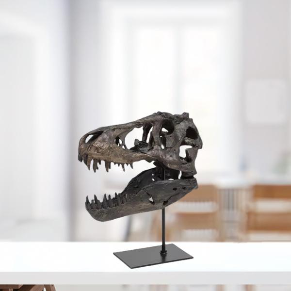 超人気の 恐竜樹脂スカルヘッドモデルレプリカクリエイティブスケルトン置物ホーム動物装飾彫像 Finalsale対象商品30 Off Kitchenlove Com Mx